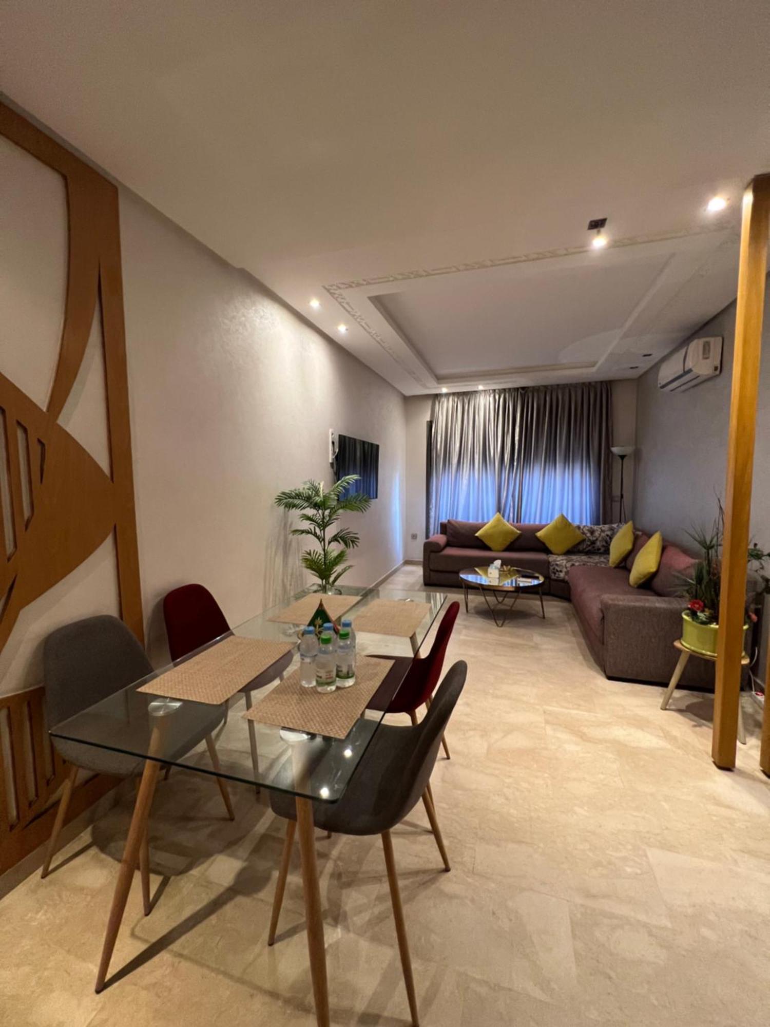 Bel Appart+2 Room+Wifi+Gare Casa Voyageur+Tram カサブランカ エクステリア 写真
